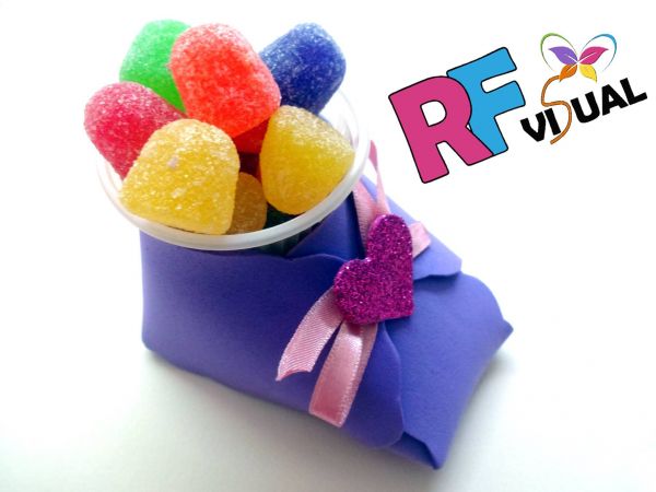 Lembrancinha Sapatinho Eva - Mod. 1