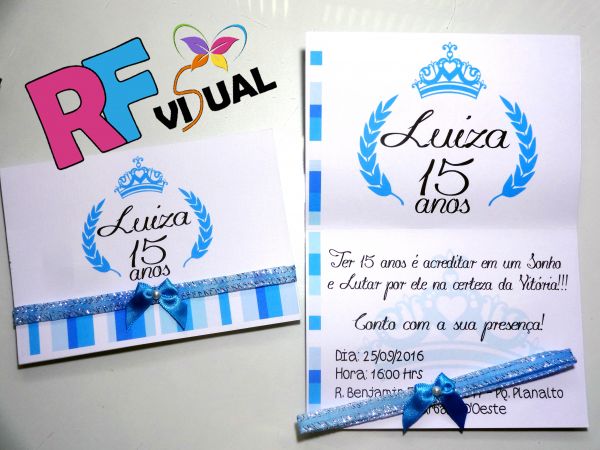 Convite Aniversários ou Festa em Geral